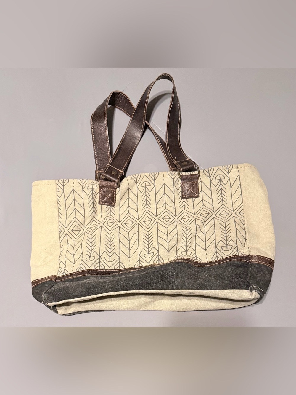 Mona B Canvas Tote Bag